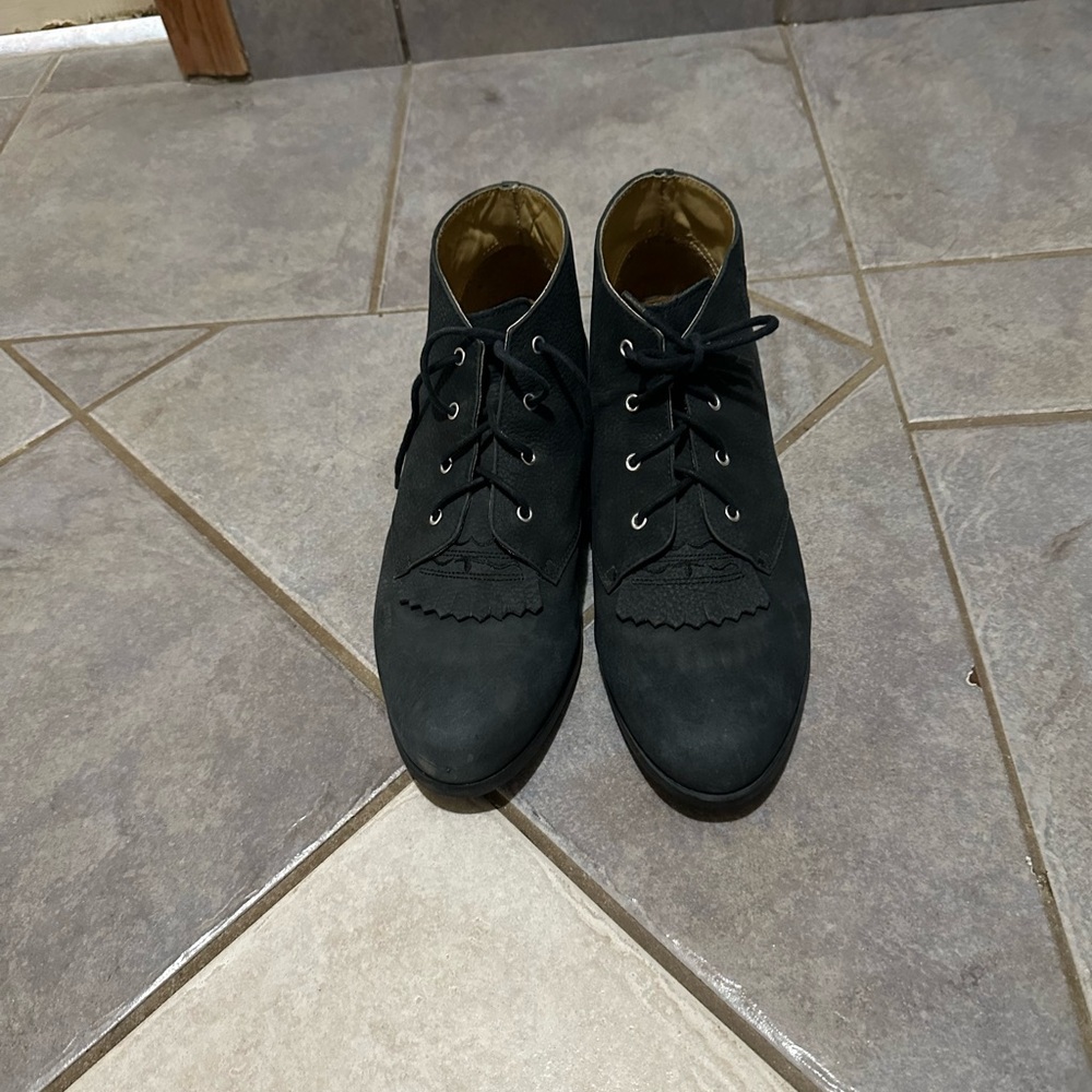 Ariat Black Heeled Boots for Women